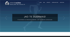Desktop Screenshot of orlandosuarez.net