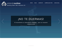 Tablet Screenshot of orlandosuarez.net